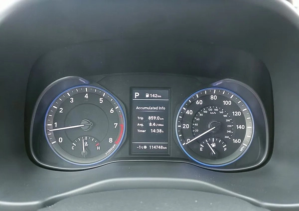 Hyundai Kona cena 81800 przebieg: 114700, rok produkcji 2020 z Gdańsk małe 137